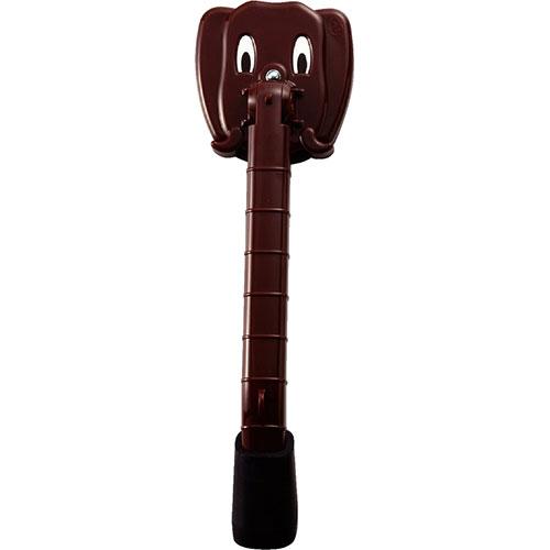 〔3セット〕 スマイルキッズ ドアストッパーマンモス ブラウン AKS-03BRX3