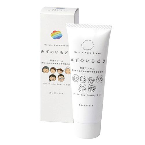 〔3セット〕 彩生舎 ナチュールアクアクリーム 水の彩 保湿クリーム 120g SSS00065X3