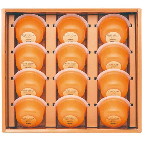 〔6セット〕 ホリ 夕張メロンピュアゼリープレミアム12個入り 〔ピュアゼリープレミアム/95g×1...