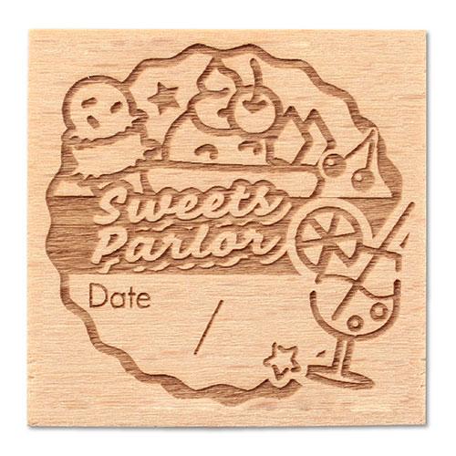 〔10個セット〕 ARTEC 木柄スタンプ30 レトロポップ スイーツパーラー デイリーログ 手帳が...