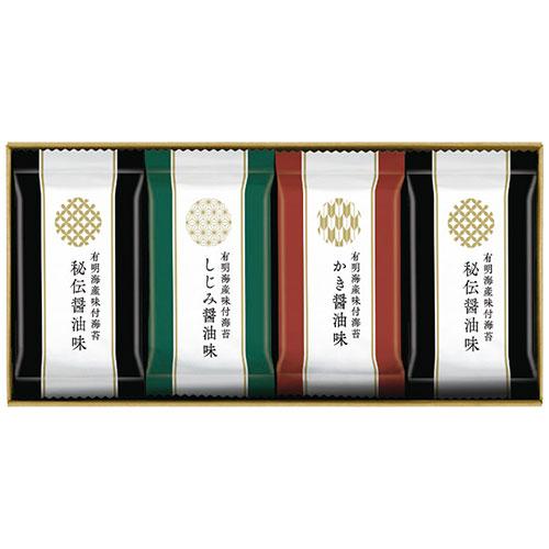〔5セット〕 ゆかり屋本舗 有明海産味付海苔詰合せ〔味付海苔(秘伝醤油味)・味付海苔(しじみ醤油味)...