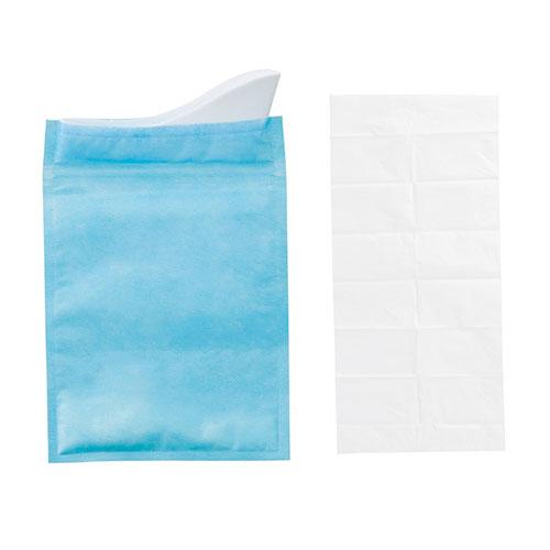 〔10セット〕 モシモニソナエル 携帯簡易トイレ 備蓄目安1人1日5〜6個 男女兼用 非常時の備えと...