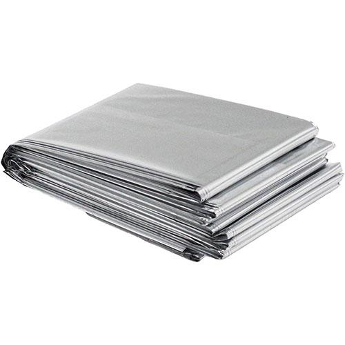 〔10枚セット〕 グローバルジャパン 防災用アルミシート 一時避難対策に最適 超軽量・非常時に保温ブ...