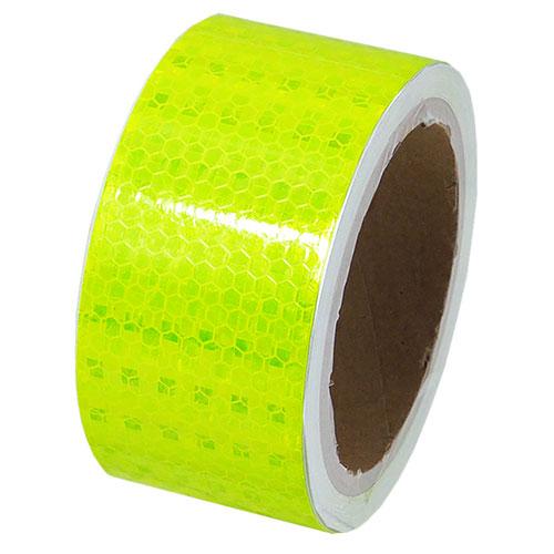 〔5本セット〕 リッチボンド タイガー SS-03 高輝度反射テープ 黄5cm×6M Richbon...