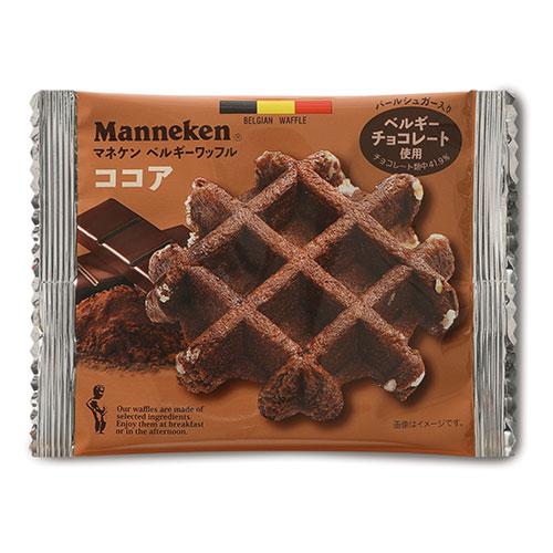 〔6個入×10箱〕 マネケン Manneken ベルギーワッフル ココアワッフル AZB15817X...