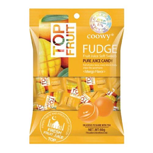 〔48袋セット〕 クーウィファッジ トップフルーツグミ ソフトジューシーキャンディ マンゴー XTO...