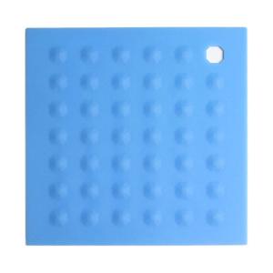 〔5個セット〕 ユーロキッチン eurokitchen シリコンホットパッド 四角 鍋敷き・鍋つかみ・びんオープナーにオススメ ブルー HICKTS33GM1037X5