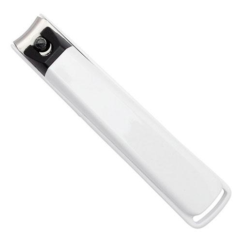 〔5個セット〕 貝印 ニュースタンダード 爪切り Mサイズ 〔約93×18×22mm〕 切った爪が飛...