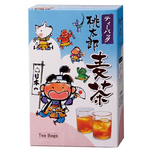 〔10セット〕 桃太郎麦茶10g×5 〔麦茶ティーバッグ(10g)×5〕 国産の大麦をじっくりと焙煎...