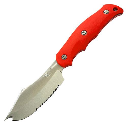 TAPP サカナイフ SAKAKNIFE H-1鋼 誰でも簡単に魚をさばける魔法の包丁 オレンジ S...