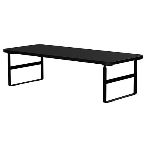 ナカバヤシ シンプルデスクトップラック 幅60cm 工具不要で組立簡単なハイタイプ さらに目線アップ...