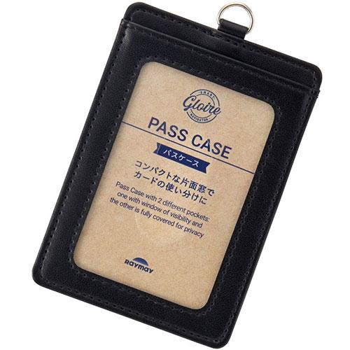レイメイ藤井 グロワール パスケース あらゆるシーンで使えるシンプルなデザインの単パスケース ブラッ...
