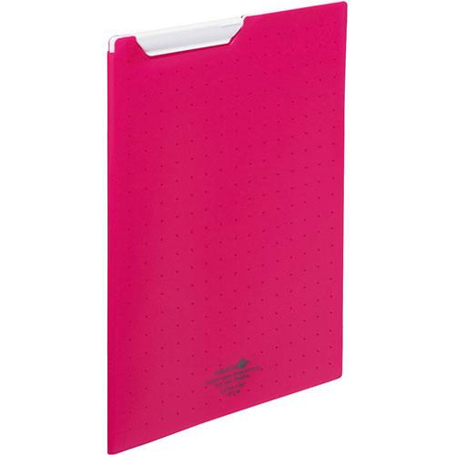 LIHIT LAB. クリップファイル A4 赤 F-5067-3-RD