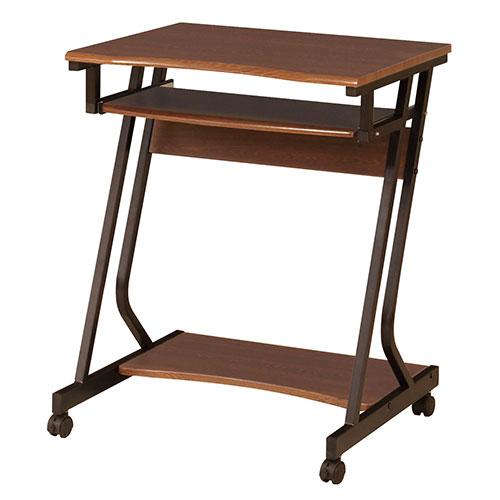 弘益 パソコンデスク ブラウン PC-62D-BR