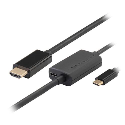 ラトックシステム USB Type-C to HDMI 変換ケーブル(PD対応・2m) RS-UCH...