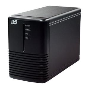 ラトックシステム USB3.0 RAIDケース (HDD2台用・ブラック) RS-EC32-U3RZ｜krypton