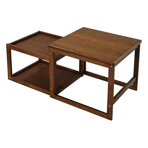 ネストテーブル 用途多彩で自由度の高い2点テーブルセット K61106310