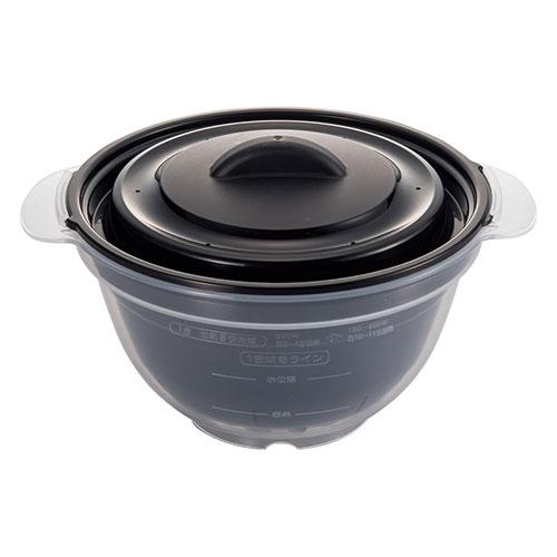 カンタン! レンジで一合炊き うまみを逃がさない対流型加熱構造 日本製 22555802