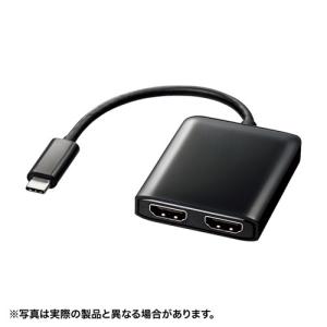 サンワサプライ USB TypeC MSTハブ (DisplayPort Altモード) AD-ALCMST2HD｜krypton