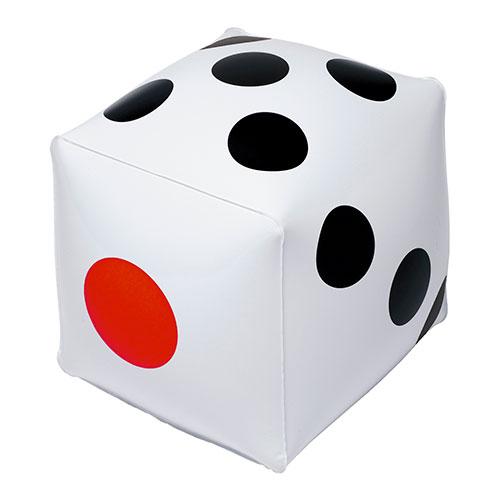 イガラシ プール・海水浴用 サイコロボール 30cm 楽しく遊べるサイズのビーチボール BFA-13...