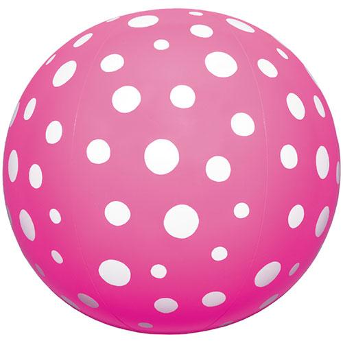 イガラシ プール・海水浴用 ドットボール ピンク 40cm 楽しく遊べるサイズのビーチボール BGP...