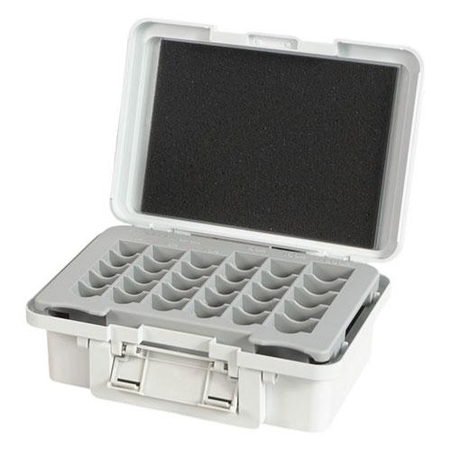 カール事務器 ポータブルキャッシュケース ホワイト 持ち歩ける軽量タイプ CX-003-W