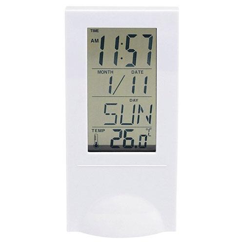 パット スケルトンクロック 温度計付 〔約55×67×143mm〕 22657611