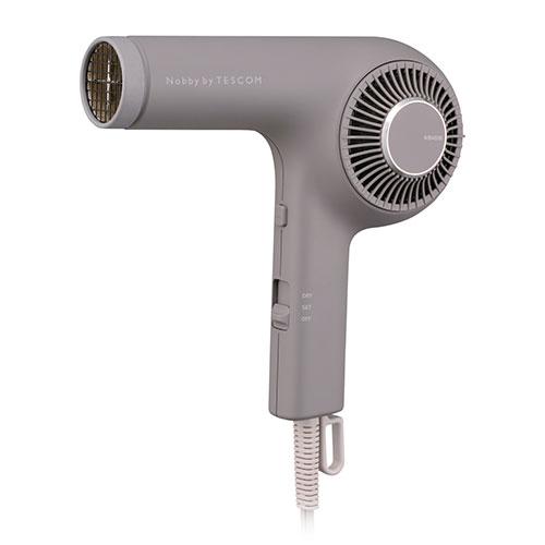テスコム プロフェッショナル トライバランスイオン ヘアドライヤー スモーキーグレー NIB400B...