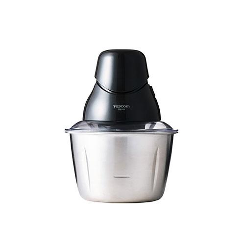 TESCOM フードプロセッサー 肉のミンチや野菜のみじん切りがあっという間にできる ブラック TF...