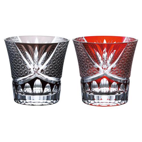 グラスワークスナルミ スワール ペアオールド 〔約280ml・約φ90×85mm×2〕 226092...