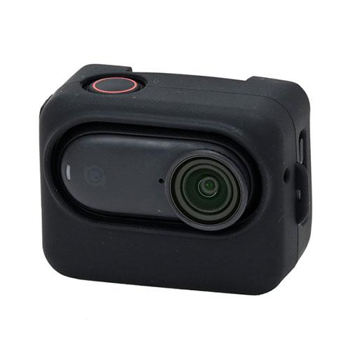 エツミ Insta360 GO 3S対応 シリコンカバー アクションカメラをスマートに持ち運び ソフ...