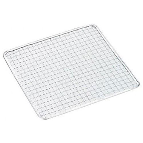 キャプテンスタッグ 炭焼き一番 角型焼きアミ250×250mm M-6581