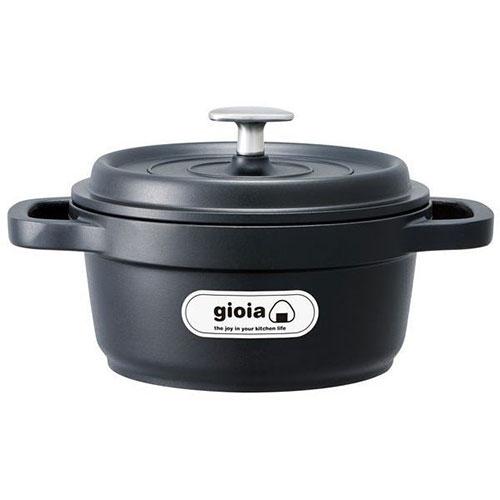 万年 gioia ごはん鍋16cm XB-16GBK