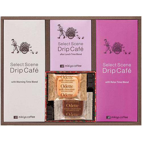 三喜屋珈琲 セレクトシーンドリップコーヒー&amp;モロゾフ焼菓子詰合せ SSD-30MS C7172075