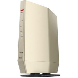 BUFFALO バッファロー 無線ルーター AirStation Wi-Fi 6 対応ルーター プレミアムモデル シャンパンゴールド WSR-6000AX8P-CG