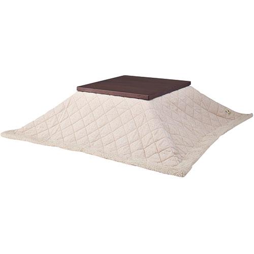 東谷 薄掛けコタツ布団 正方形 ベージュ KK-101BE