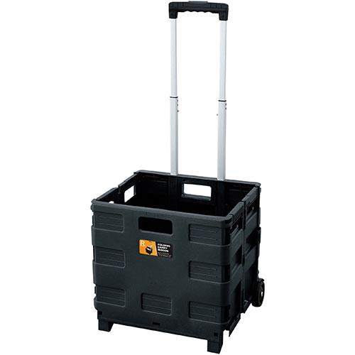 東谷 フォールディングキャリーワゴン ブラック LFS-35BK