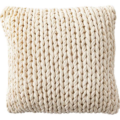 東谷 ニットクッション アイボリー FAB-101IV