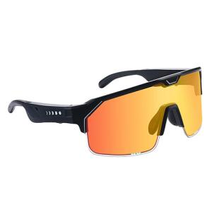 wicue Music shield スライド式サングラス スポーツタイプ ブラック Music-shield