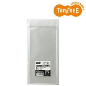 (まとめ)TANOSEE CPP袋 長3用フタ・テープ付 120×235+40mm 100枚入×10パック｜krypton