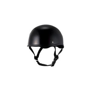 JUQUE(ジュクー)ハーフヘルメット XD001 ダックテールDUB フリー ブラック｜krypton