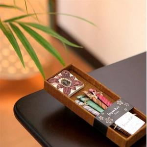 お香/お香立てセット 〔フルーツ系 スティックタイプ〕 バリ島製 「Jupen Bari/ジュプンバ...