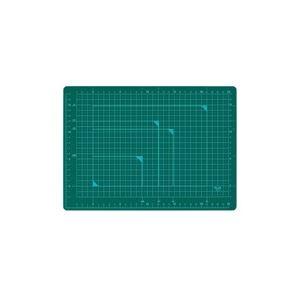 (まとめ)プラス カッターマット A4 GR CS-A4 緑〔×10セット〕