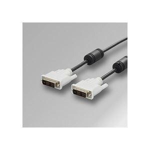 (まとめ) バッファロー ディスプレイケーブル シングルリンク対応 DVI-D24pinオス 5.0...