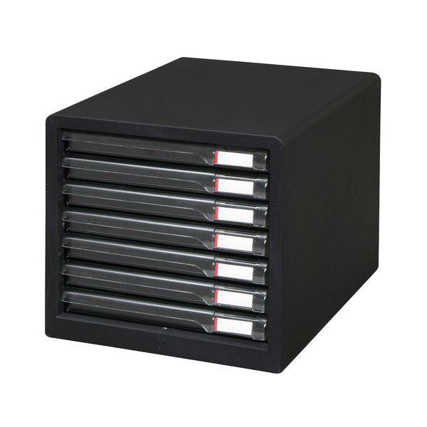 (まとめ) アイリスオーヤマ レターケース A4 スリム7段 L-7SRダークグレー 1台 〔×2セ...