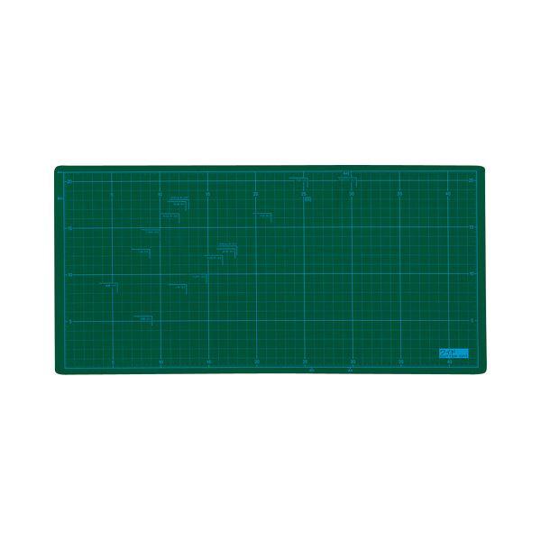 (まとめ) TANOSEE カッターマット A4ワイド 225×450mm 1枚 〔×5セット〕