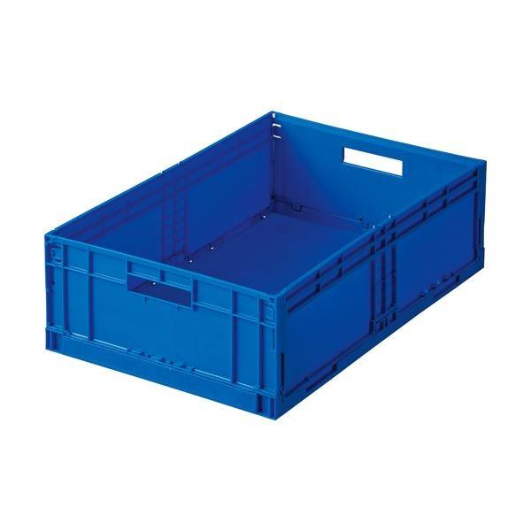 (まとめ) 岐阜プラスチック工業 折りたたみコンテナ F-BOX 26L F-BOX122G1 1台...