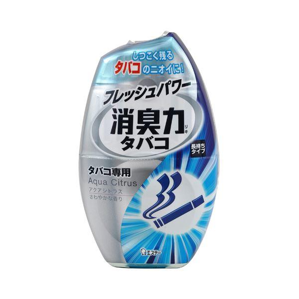 (まとめ) エステー お部屋の消臭力 タバコ用 アクアシトラスさわやかな香り 400ml 1セット(...