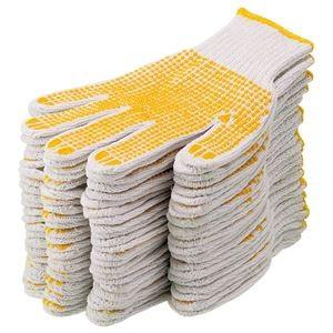 (まとめ) TANOSEE すべり止め軍手 1パック(12双) 〔×5セット〕