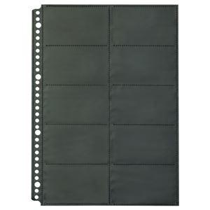 (まとめ) キングジム SHOT DOCS 名刺ホルダー 替え台紙 A4タテ 2列5段 20ポケット...